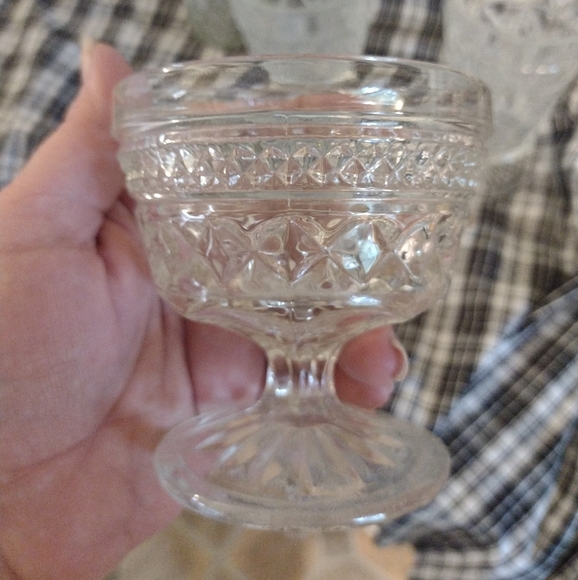 3/20 Anchor Hocking Wexford Dessert Glass Cup - Picture 5 of 5